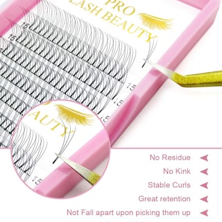 Foto 2 | Foto 2 | Extensiones De Pestañas Premade Fans Pro Lashbeauty 3d-d-0.10-11 Mm - Venta Internacional.