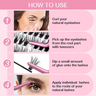 Foto 4 | Foto 4 | Individual Lashes Pro Lashbeauty, 280 Unidades, 10 D, 20 D, C D, Rizo - Venta Internacional.