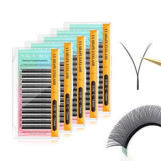 Foto 1 | Foto 1 | Extensiones De Pestañas Nagaraku Yy, 0,05 Mm, Rizo En C, 11-15 Mm, 5 Bandejas - Venta Internacional.