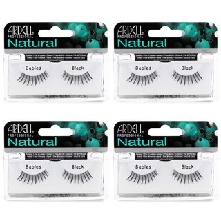 Foto 1 | Foto 1 | Pestañas Postizas Ardell Natural Lashes Babies Negras (paquete De 4) - Venta Internacional.