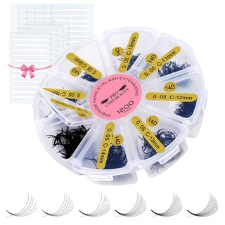 Foto 1 | Foto 1 | Extensiones De Pestañas Premade Fans 1200 Fans Pro Lashbeauty - Venta Internacional.