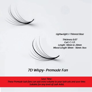 Foto 5 | Foto 5 | Pestañas En Forma De Abanico Prefabricadas The Lash Supply 1000fans 3d-14d - Venta Internacional.