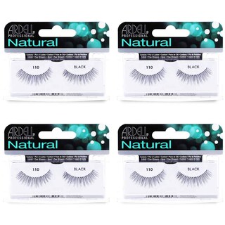 Foto 1 | Foto 1 | Pestañas Postizas Ardell Natural Lashes 110 Negras (paquete De 4) - Venta Internacional.