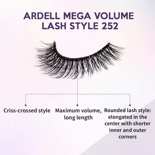 Foto 4 | Foto 4 | Pestañas Postizas Ardell Mega Volume Lash 252 Con Tecnología Curl - Venta Internacional.
