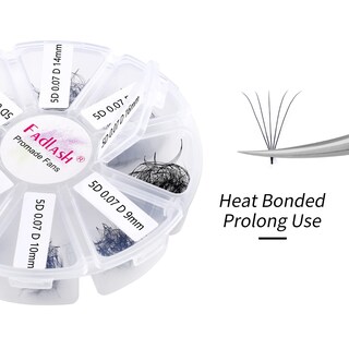 Foto 3 | Foto 3 | Extensiones De Pestañas Fadlash Premade Fans 5d-0.07d 9-16 Mm - Venta Internacional.