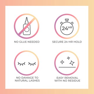 Foto 4 | Foto 4 | Pestañas Postizas Kiss Impress Lash Clusters, Atrevidas, Naturales, 12-14 Mm - Venta Internacional.