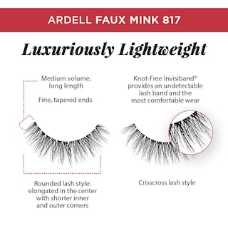 Foto 3 | Foto 3 | Pestañas Postizas Ardell Faux Mink 817, Paquete Múltiple De 4 Pares - Venta Internacional.