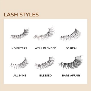 Foto 3 | Foto 3 | Pares De Pestañas Postizas Kiss My Lash But Better Bare Affair - Venta Internacional.
