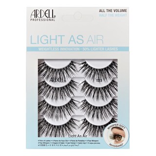 Foto 1 | Foto 1 | Pestañas Postizas Ardell Light As Air 523, 4 Pares En Un Paquete - Venta Internacional.