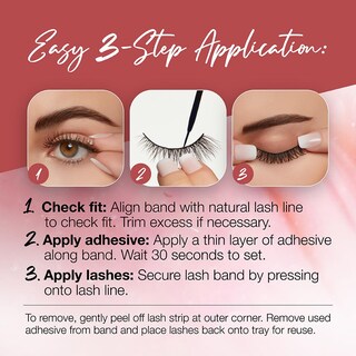 Foto 7 | Foto 7 | Pestañas Postizas Ardell Doll Look Dear, Paquete De 1 - Venta Internacional.