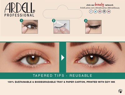 Foto 2 | Foto 2 | Pestañas Postizas Ardell Eco Lashes 455, Naturales, Longitud Media - Venta Internacional.