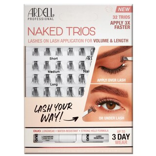 Foto 1 | Foto 1 | Kit De Tríos Ardell Naked Lashes 32 Tríos De Pestañas Postizas - Venta Internacional.