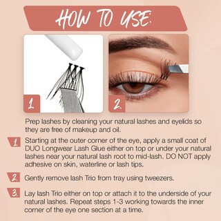 Foto 6 | Foto 6 | Kit De Tríos Ardell Naked Lashes 32 Tríos De Pestañas Postizas - Venta Internacional.