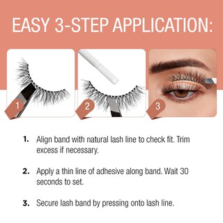 Foto 5 | Foto 5 | Pestañas Postizas Ardell Naked Lashes 421, Paquete De 2 Con Pipeta Duo De 1 G - Venta Internacional.