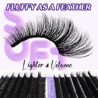 Foto 3 | Foto 3 | Kit De Extensión De Pestañas B&qaugen 3d Thick Lash Clusters, 280 Unidades - Venta Internacional.