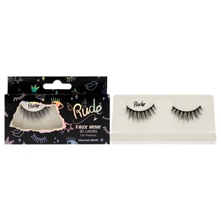 Foto 1 | Foto 1 | Pestañas 3d De Visón Sintético Rude Cosmetics Essential Charmed, 1 Unidad - Venta Internacional.