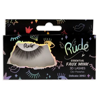 Foto 5 | Foto 5 | Pestañas 3d De Visón Sintético Rude Cosmetics Essential Delicate, 1 Unidad - Venta Internacional.