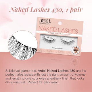 Foto 2 | Foto 2 | Strip Lashes Ardell Naked Lashes 430 Con Invisiband, 1 Par - Venta Internacional.