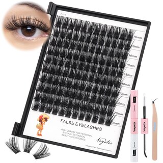 Foto 1 | Foto 1 | Kit De Extensión De Pestañas Vayator De Tamaño Mixto Con Aplicador De 14 A 20 Mm - Venta Internacional.