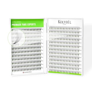 Foto 1 | Foto 1 | Extensiones De Pestañas Prefabricadas Kolybel 10d 9 Mm 500 Ventiladores 0.03 D Curl - Venta Internacional.