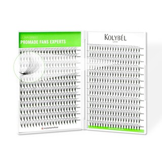 Foto 1 | Foto 1 | Extensiones De Pestañas Prefabricadas Kolybel 14d 0.07 C 11 Mm 500 Ventiladores - Venta Internacional.