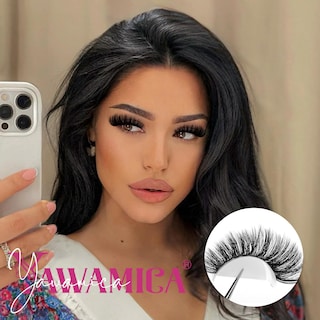 Foto 6 | Foto 6 | Kit De Extensión De Pestañas Yawamica Fluffy Lash Clusters 12-20 Mm - Venta Internacional.