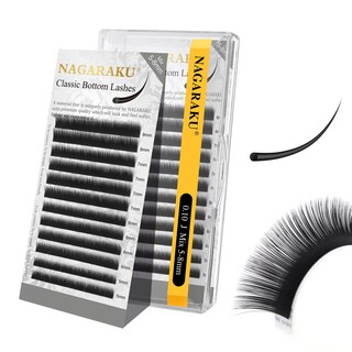 Foto 1 | Foto 1 | Extensiones De Pestañas Nagaraku, 5 Bandejas Individuales, -0,10j Mix7-15 - Venta Internacional.
