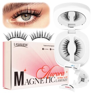 Foto 1 | Foto 1 | Pestañas Magnéticas Lashview Upgrade, Reutilizables, De Aspecto Natural - Venta Internacional.
