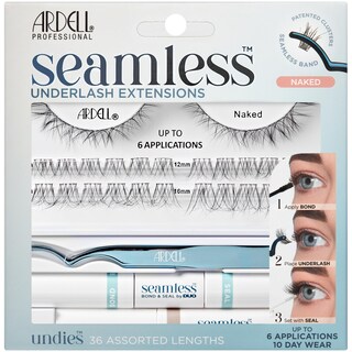 Foto 1 | Foto 1 | Kit De Extensión De Pestañas Ardell Seamless Underlash Naked, Paquete De 1 - Venta Internacional.