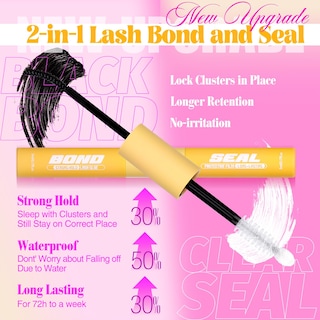 Foto 6 | Foto 6 | Kit De Racimos De Pestañas Yawamica Wispy Eyelash Clusters 10-18 Mm - Venta Internacional.