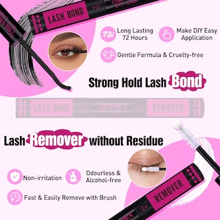 Foto 3 | Foto 3 | Kit De Extensión De Pestañas Yawamica Fluffier Lash Clusters 150d+200d - Venta Internacional.