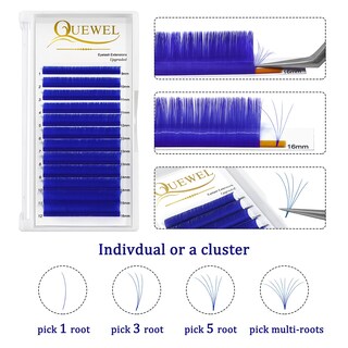 Foto 7 | Foto 7 | Kit De Extensión De Pestañas Diy Cluster Quewel Cluster Lashes - Venta Internacional.