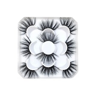 Foto 1 | Foto 1 | Pestañas Postizas Huoguo  Tiras Rusas  De Visón Sintético  11-20 Mm  5 Pares - Venta Internacional.