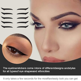 Foto 2 | Foto 2 | Pegatinas De Maquillaje Para Párpados Huoguo Tapa Reutilizable Con Contorno Instantáneo - Venta Internacional.