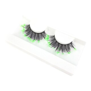 Foto 1 | Foto 1 | Pestañas Postizas Huoguo Lentejuelas Con Forma De Mariposa Neón Purpurina 3d - Venta Internacional.