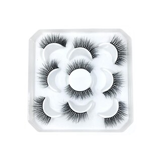 Foto 1 | Foto 1 | Pestañas Postizas Huoguo  Tiras Rusas  De Visón Sintético  11-20 Mm  5 Pares - Venta Internacional.