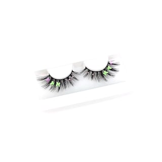 Foto 1 | Foto 1 | Pestañas Postizas Huoguo Lentejuelas Con Forma De Mariposa Neón Purpurina 3d - Venta Internacional.