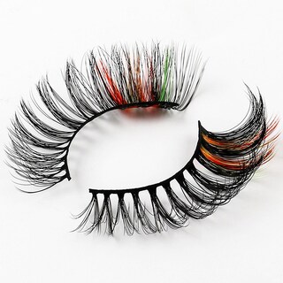 Foto 5 | Foto 5 | Pestañas Postizas Huoguo 3d Con Forma De Cola De Gato Gruesa Natural  5 Pares - Venta Internacional.