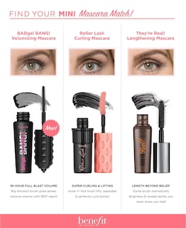 Foto 2 | Foto 2 | Set de Mini Máscaras de Viaje Benefit Cosmetics Lash Leader - Venta Internacional
