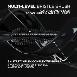 Foto 5 | Foto 5 | Máscara L'oréal Paris Voluminous Panorama Blackest Black 10 Ml - Venta Internacional.