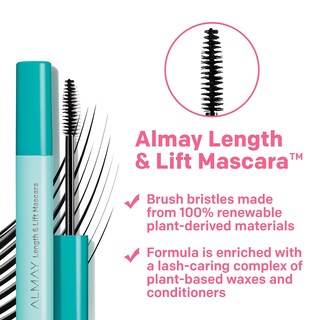 Foto 3 | Foto 3 | Máscara Almay Alargening Volume & Lift 010 Blackest Black 7 Ml - Venta Internacional.