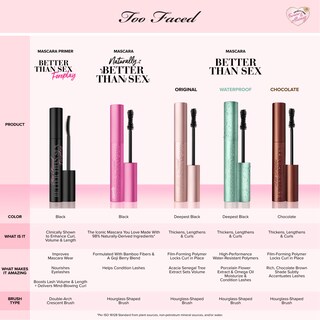 Foto 7 | Foto 7 | Máscara Too Faced Better Than Sex Para Dar Volumen, 8 Ml, Color Negro - Venta Internacional.
