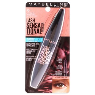 Foto 1 | Foto 1 | Máscara De Pestañas Maybelline New York Lash Sensational Luscious Waterproof, Muy Negra, 9 Ml - Venta Internacional.