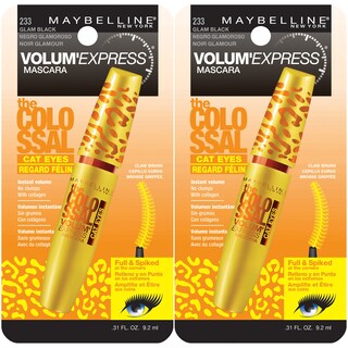 Foto 1 | Foto 1 | Máscara Maybelline Volum' Express The Colossal Cat Eyes X2 - Venta Internacional