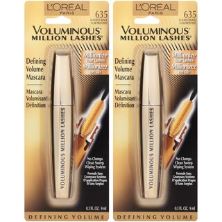 Foto 2 | Foto 2 | Máscara L'oréal Paris Voluminous Million Lashes, Paquete De 2 Unidades, 0,3 Ml - Venta Internacional.