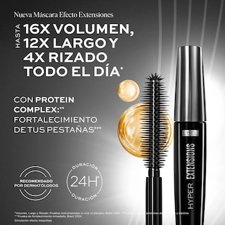 Foto 3 | Foto 3 | Rímel L'bel Hyper Extensions 8 Ml Volumen Y Alargamiento