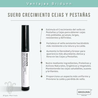 Foto 3 | Foto 3 | Suero para Pestañas y Cejas BRIDUNN SKINCARE Fortalece Nutre y Estimula el Crecimiento Natural