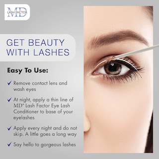 Foto 5 | Foto 5 | Sérum Para El Crecimiento De Pestañas Md Lash Factor, Suministro Para 6 Meses, 6 Ml - Venta Internacional.