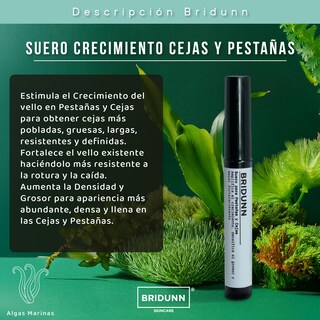 Foto 6 | Foto 6 | Suero y Boost para Cejas y Pestañas Bridunn