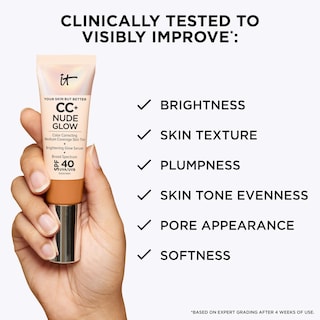 Foto 5 | Foto 5 | Foundation It Cosmetics Cc+ Nude Glow, Miel Rica, 32 Ml, Spf40 - Venta Internacional.